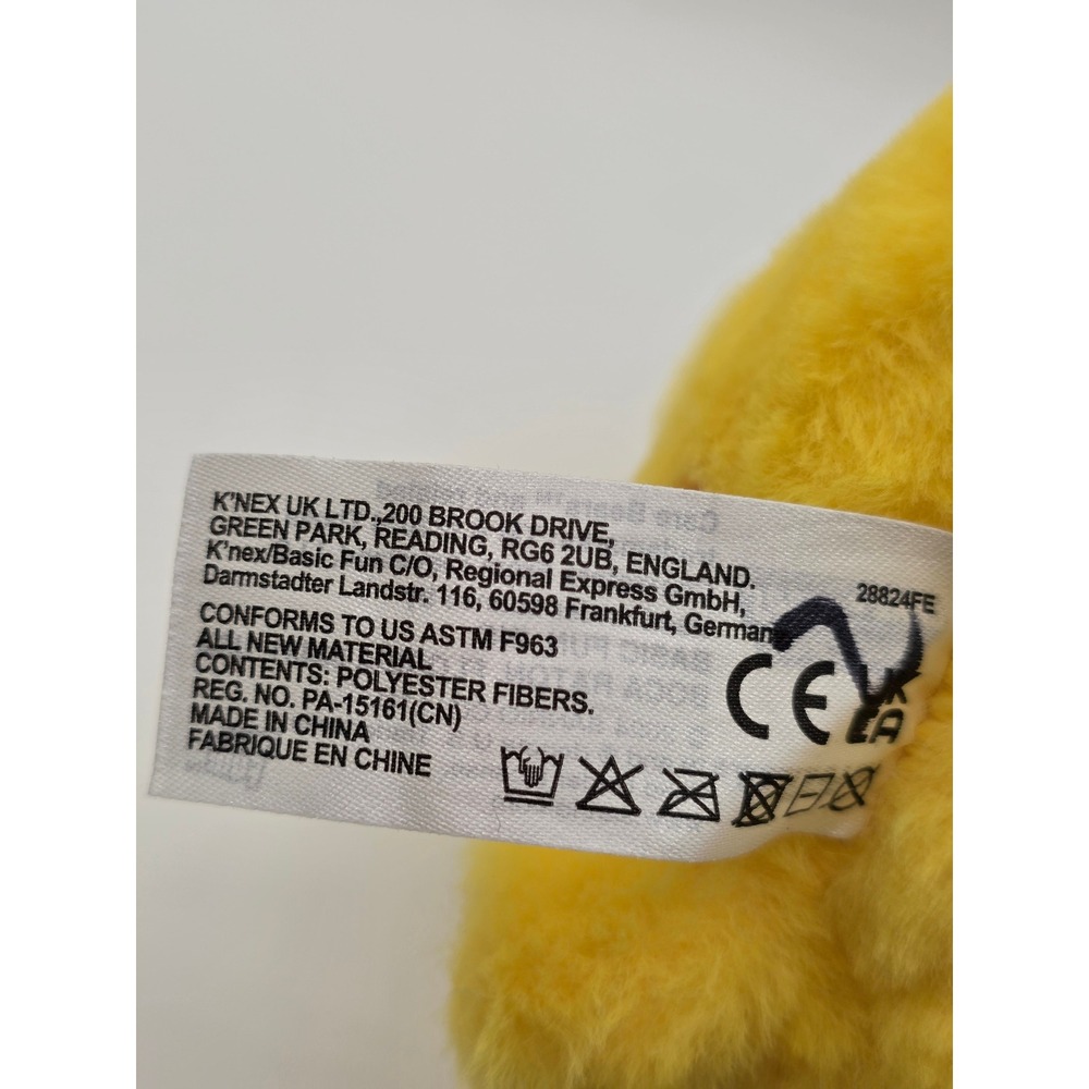 Hello Kitty x Care Bears Funshine Bear Plush Yellow Sanrio 2024 Basic Fun 10" - Picture 7 of 8